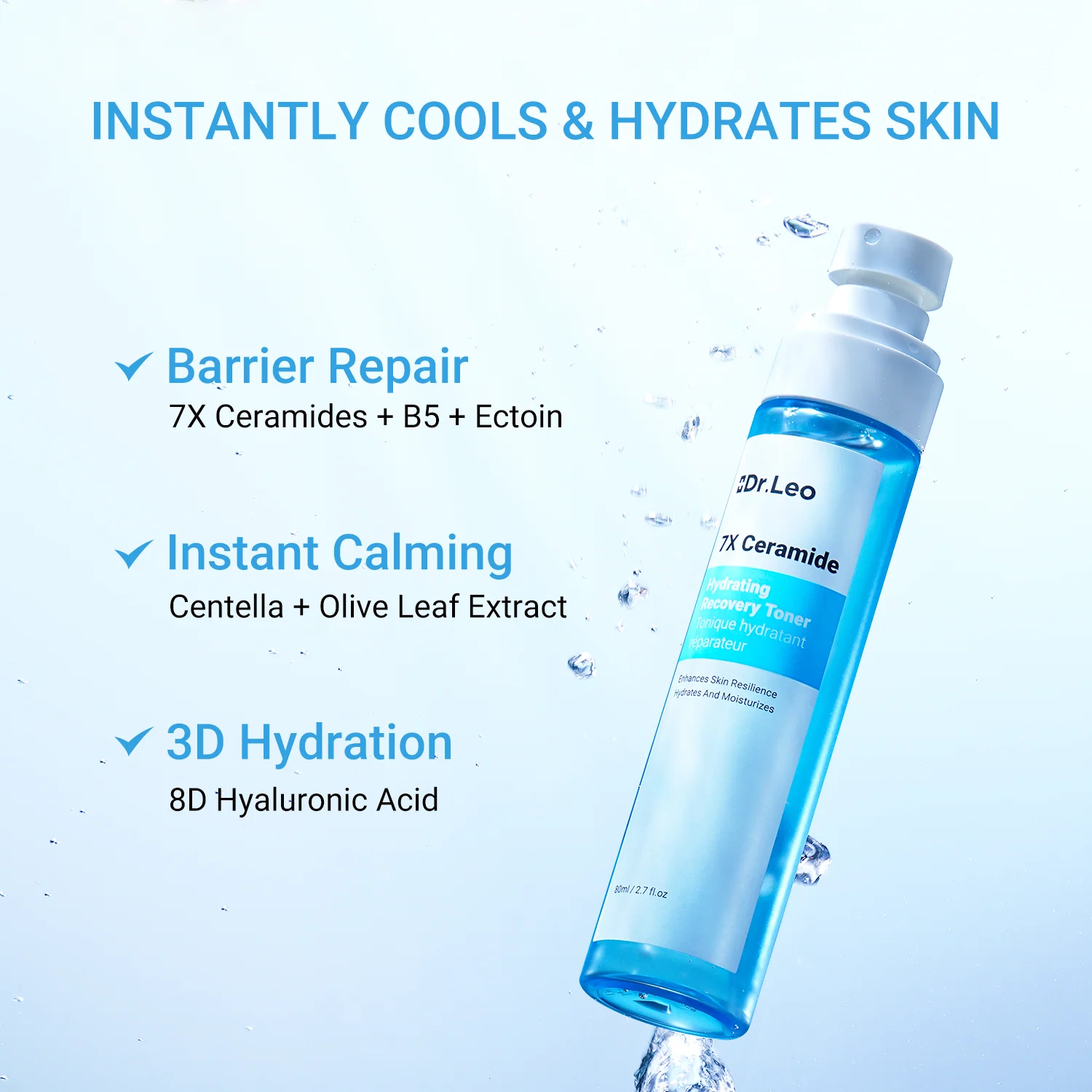 7X Ceramide Hydrating Recovery Toner - Image 4