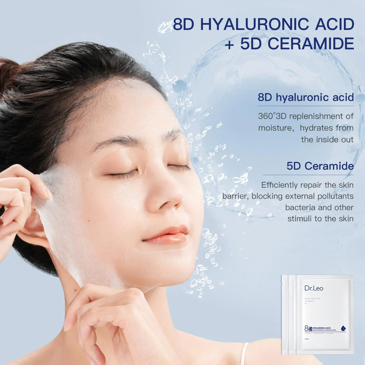 8D Hyaluronic Acid Moisturizing & Hydrating Mask - Image 7