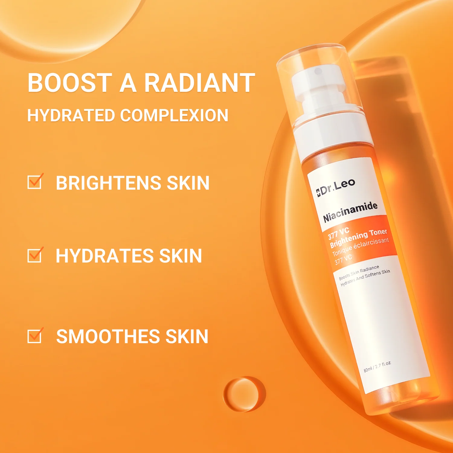 Niacinamide 377 VC Brightening Toner - Image 3