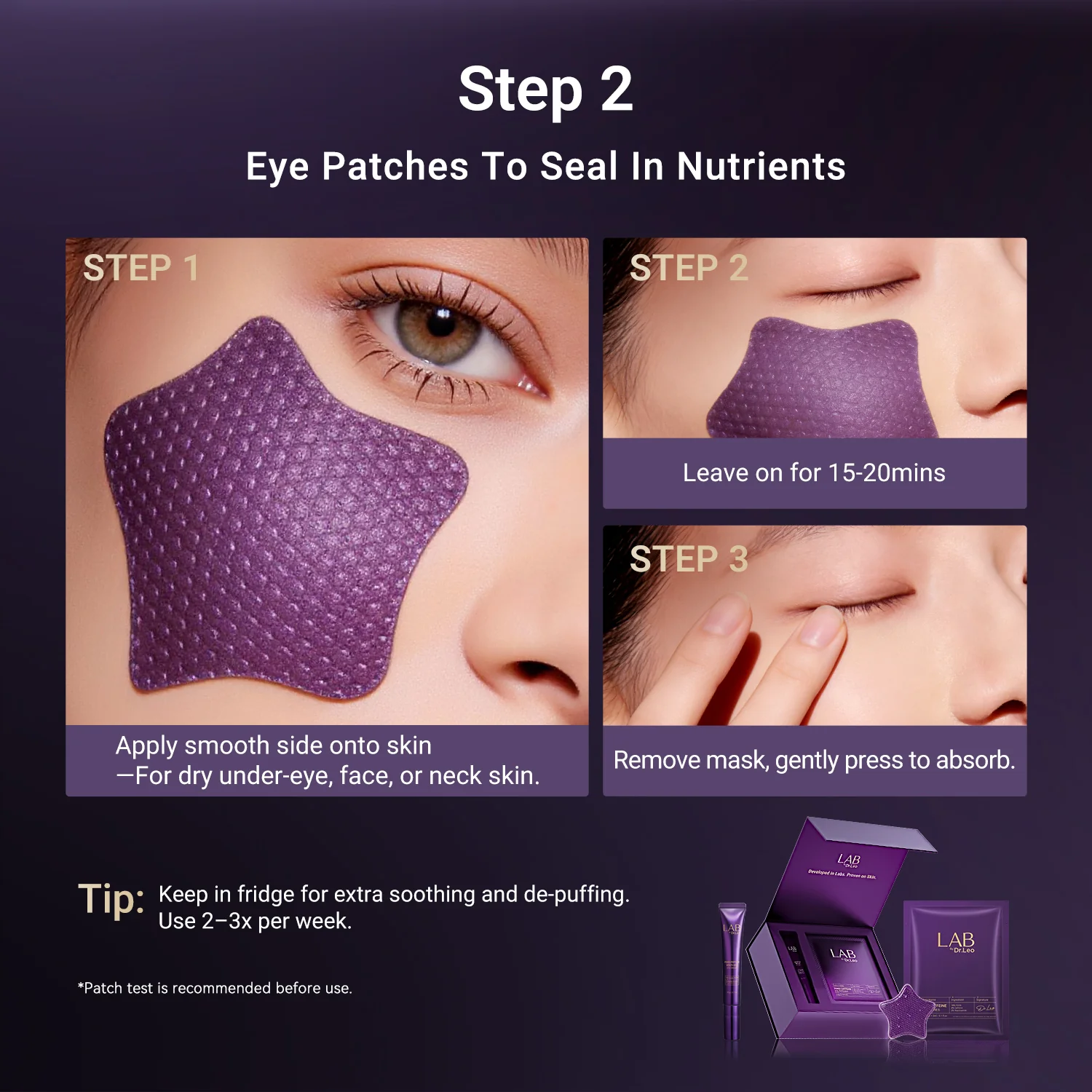 PDRN Eye Care Set (Eye Patches + Eye Cream) - Image 11